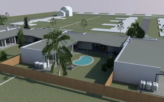 Rodinné domy Hlušovice