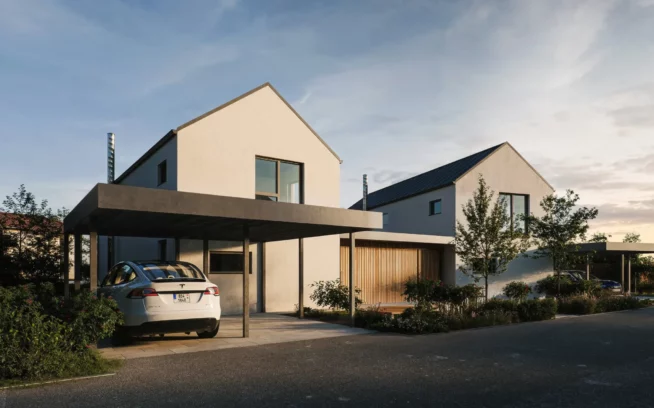 Rodinné domy Hradištko