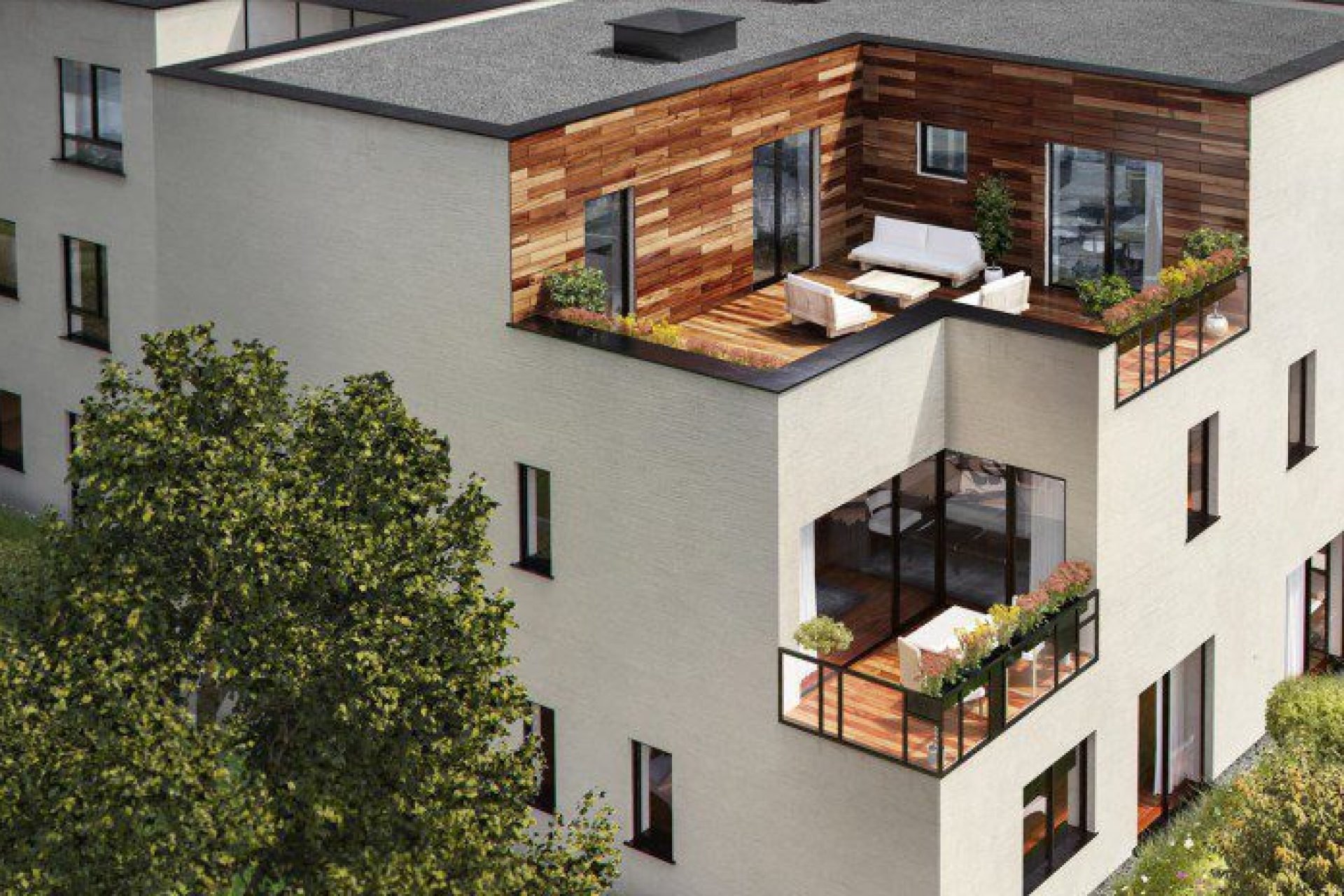 Developersky projekt Residence La Crone