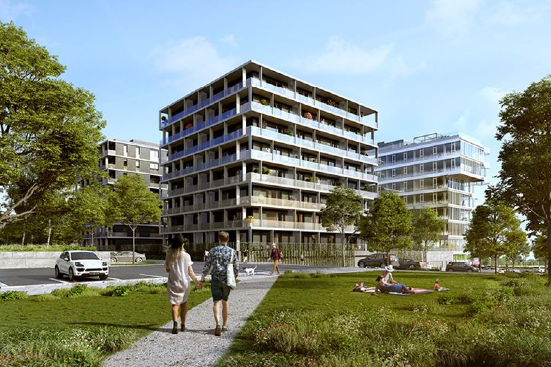 Developersky projekt Rohan City - Riviéra Karlín