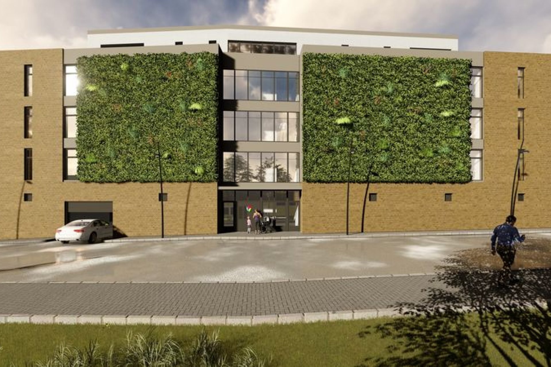 Developersky projekt Rezidence Green Wall Tomkova 3