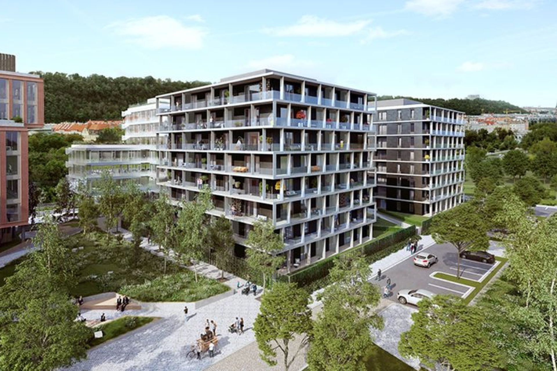 Developersky projekt Rohan City - Riviéra Karlín 2