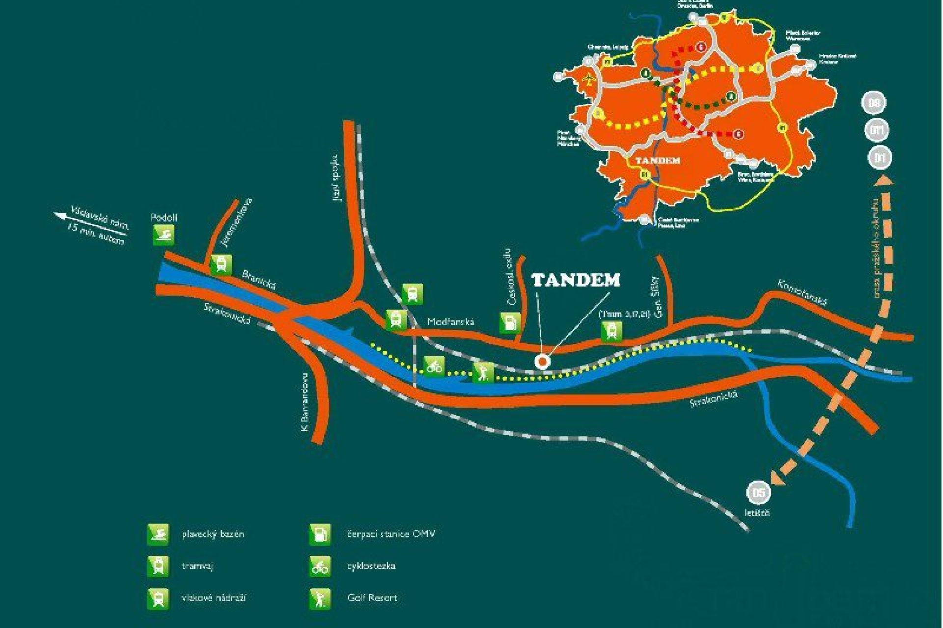 Developersky projekt Tandem Modřany 3