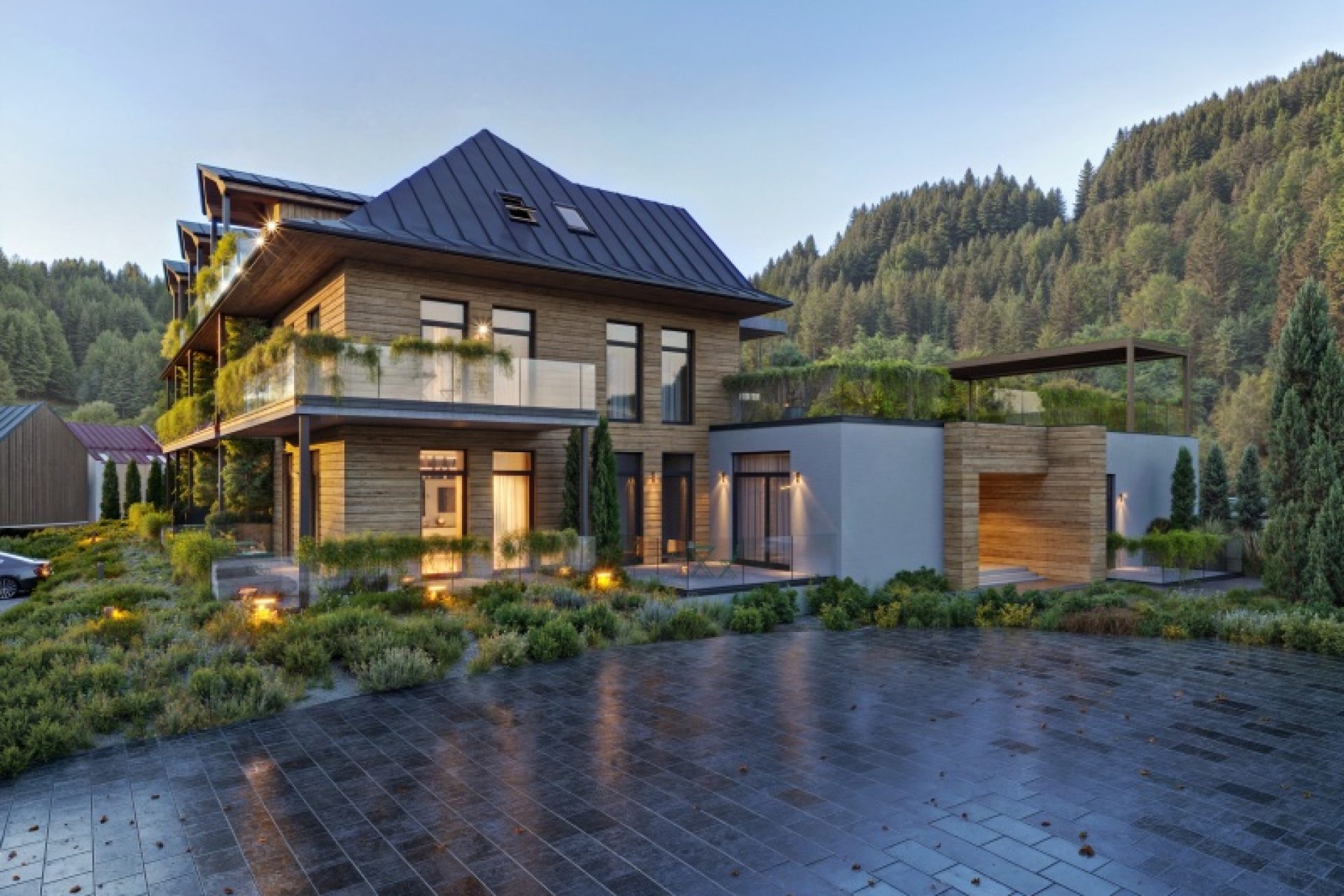 Developersky projekt Rezidence Hutisko 2