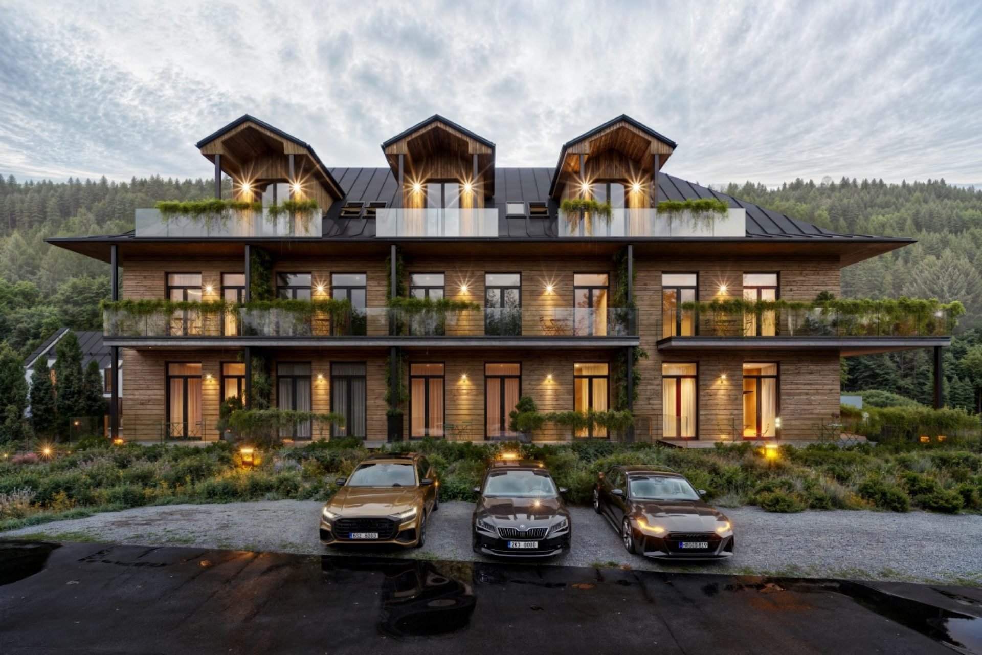 Developersky projekt Rezidence Hutisko