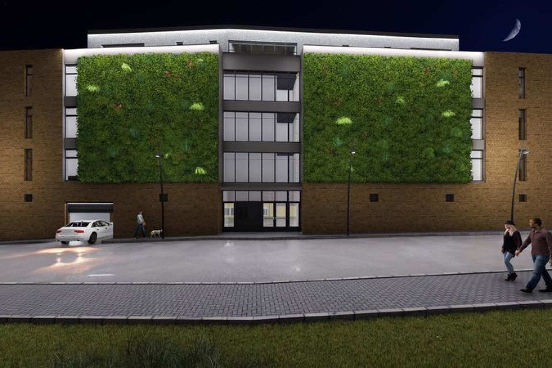 Developersky projekt Rezidence Green Wall Tomkova 2