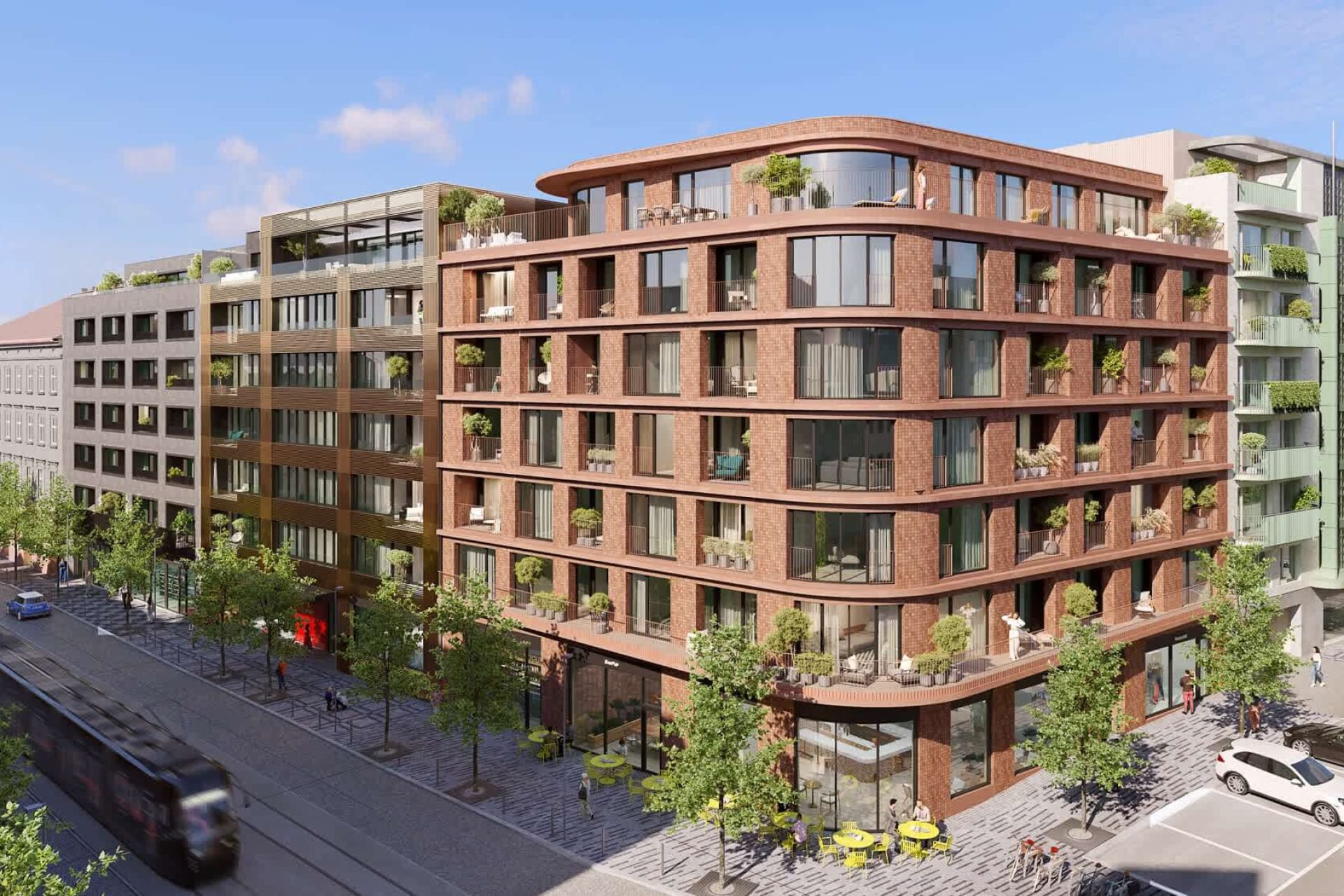 Developersky projekt Smíchov City 3