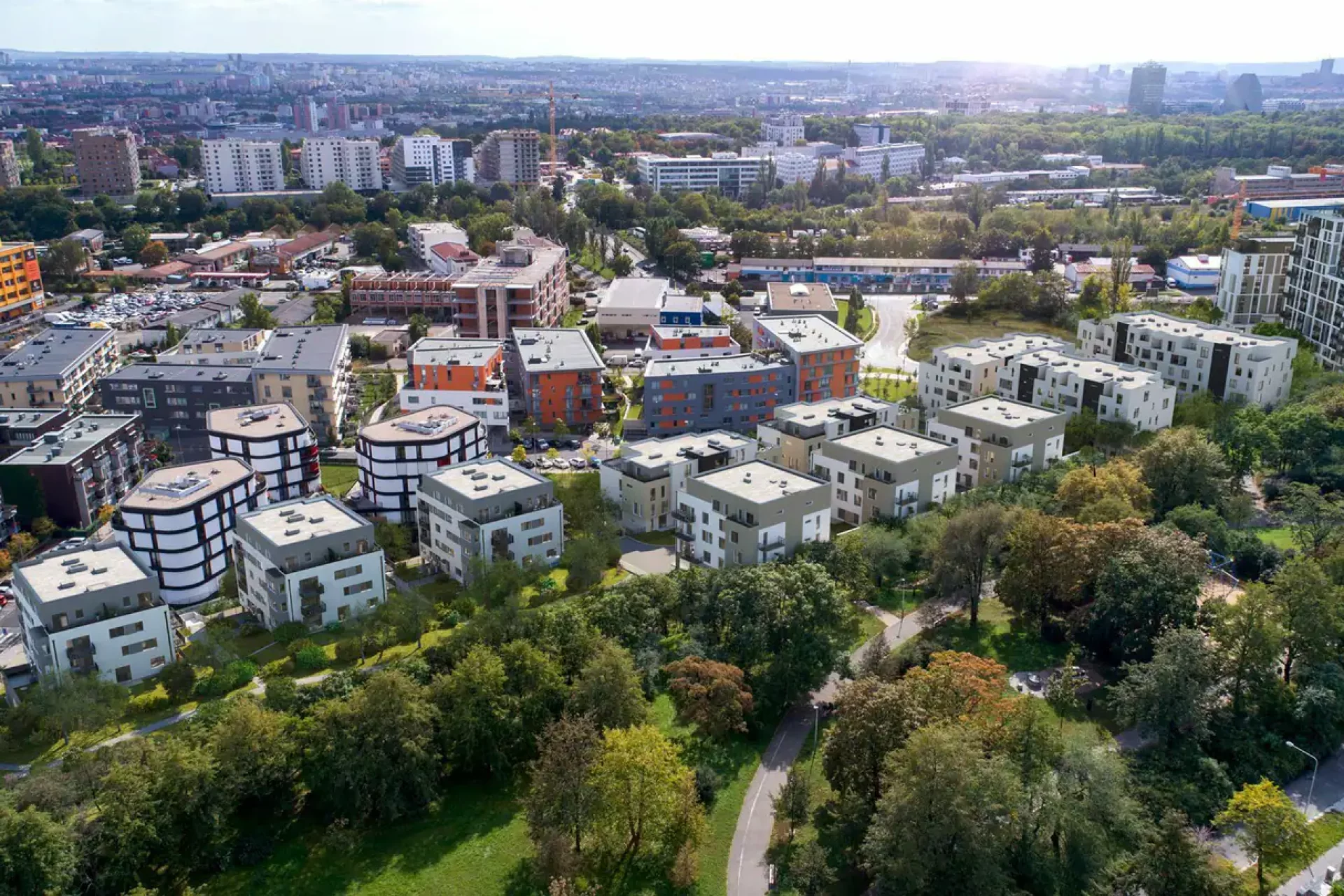 Developersky projekt Byty u parku Na Vackově 5