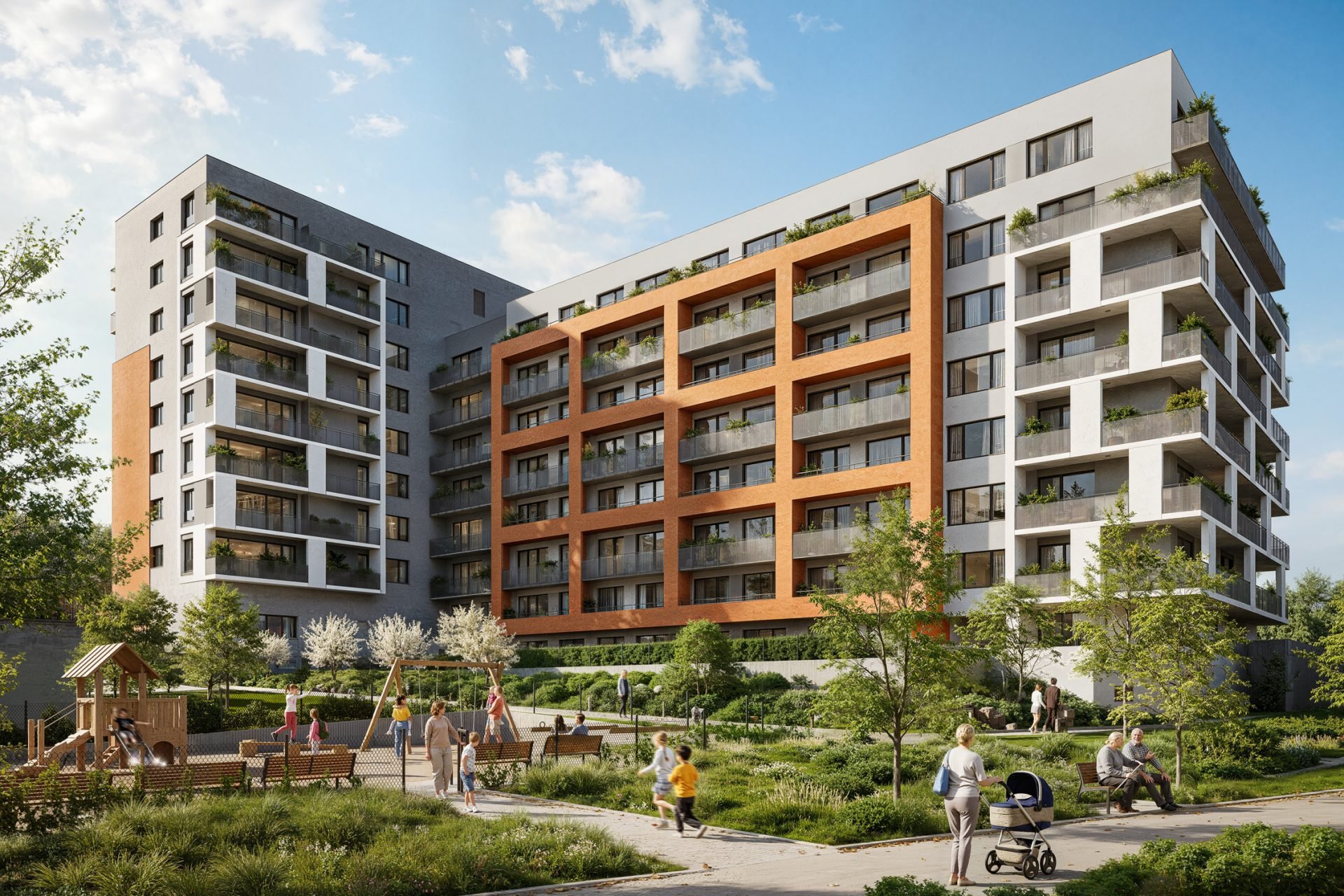 Developersky projekt Bohdalecké zahrady 2