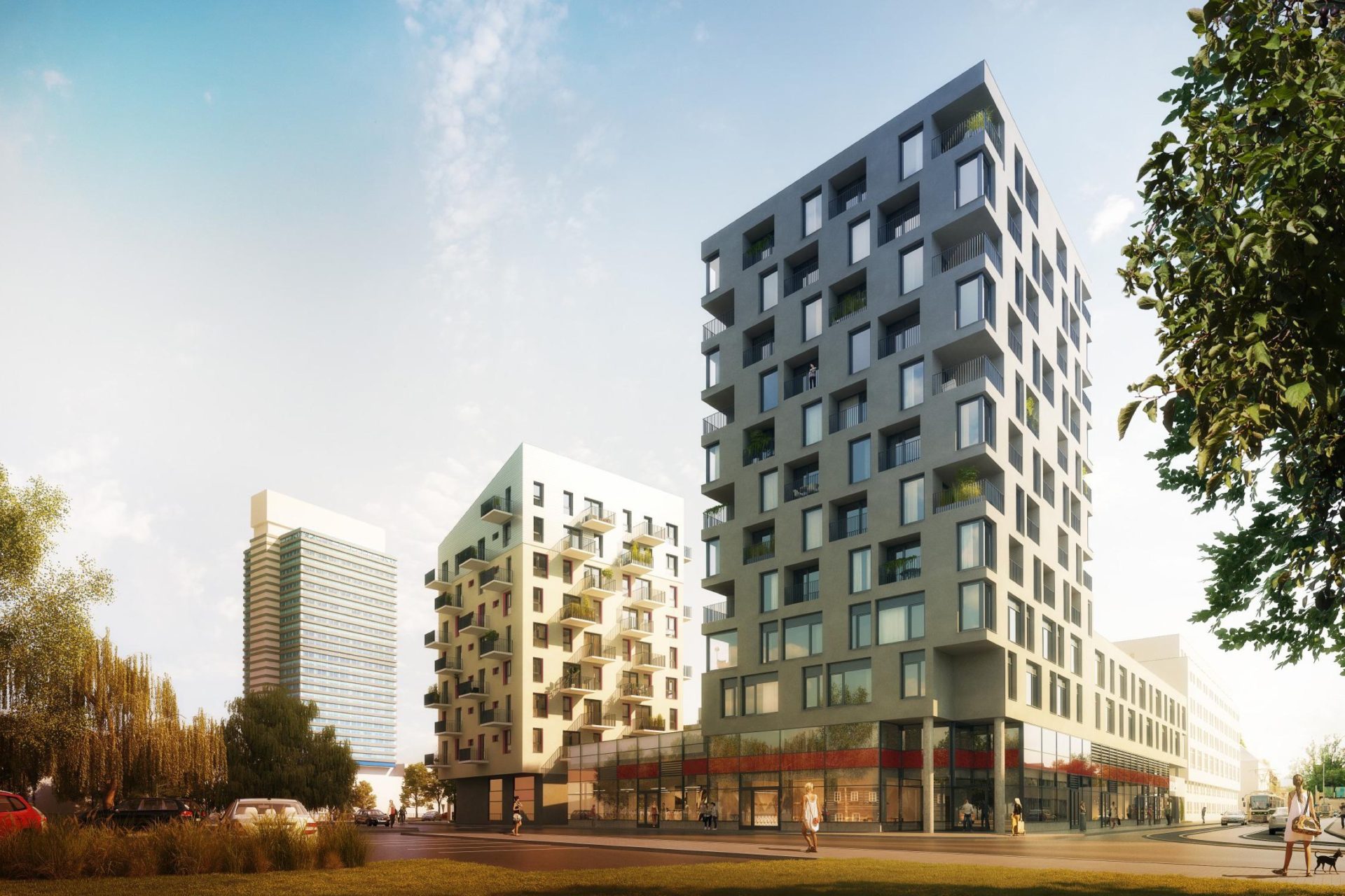 Developersky projekt Rezidence Nábřeží