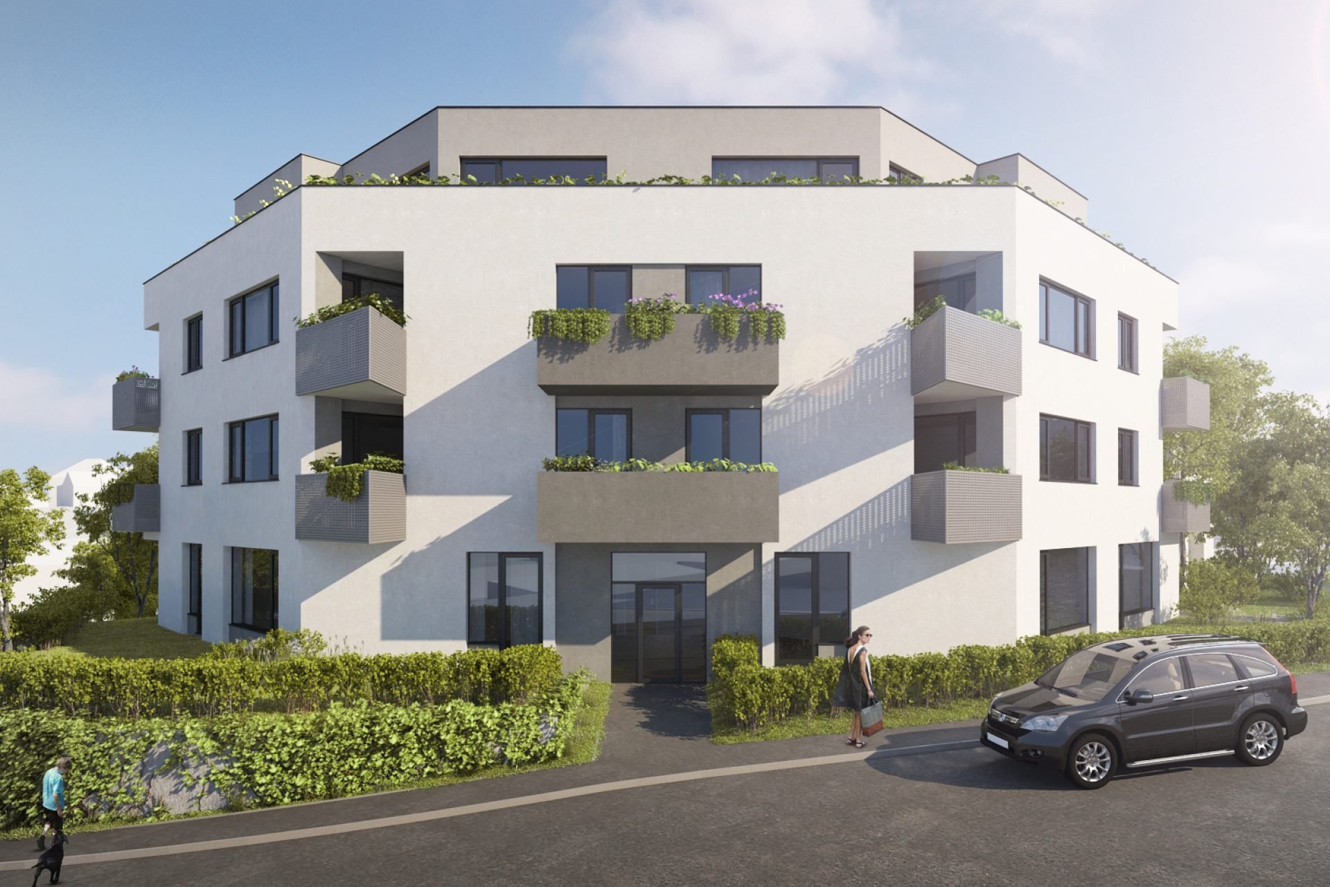 Developersky projekt Viladům Okružní