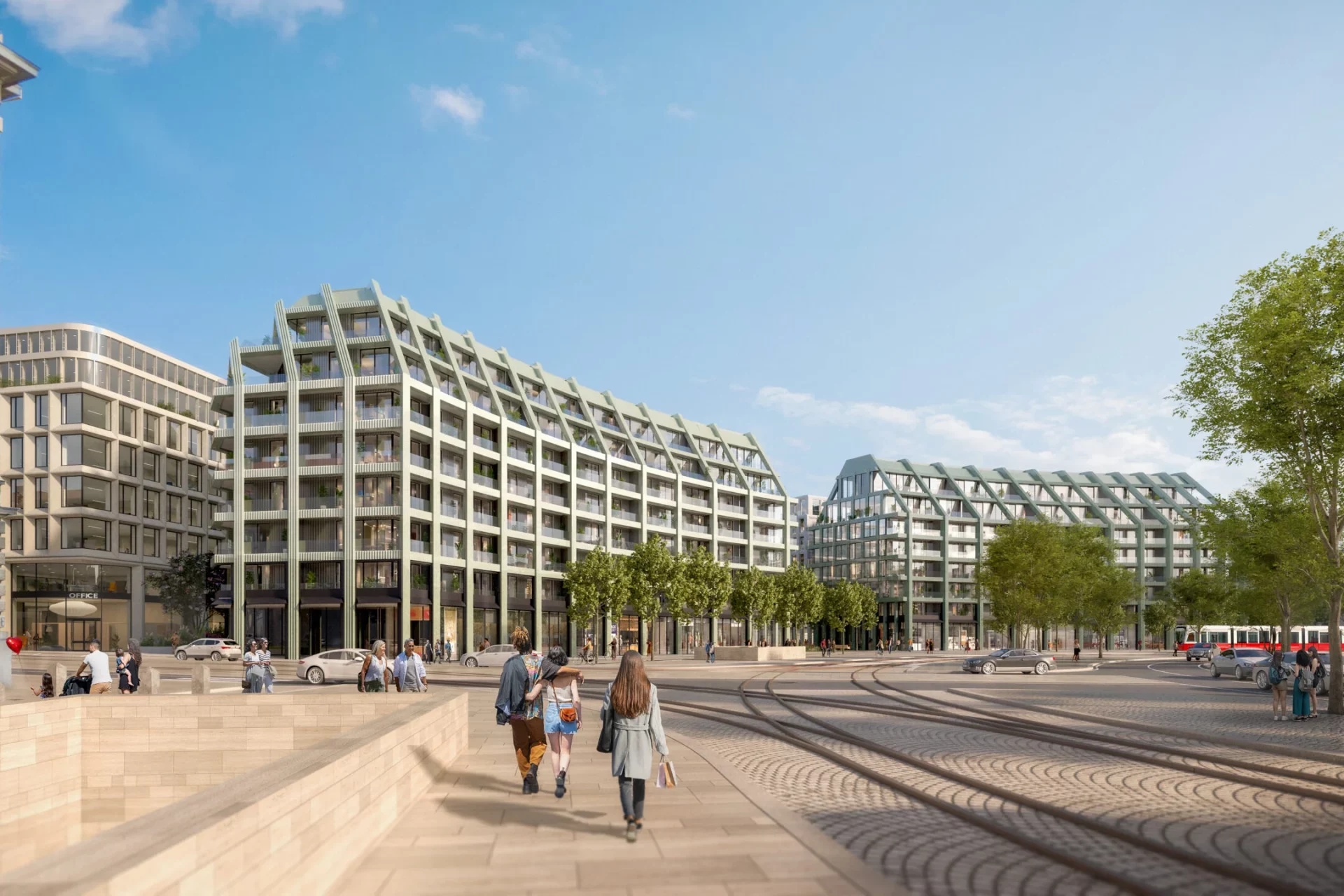 Developersky projekt 4. kvadrant Vítězného náměstí