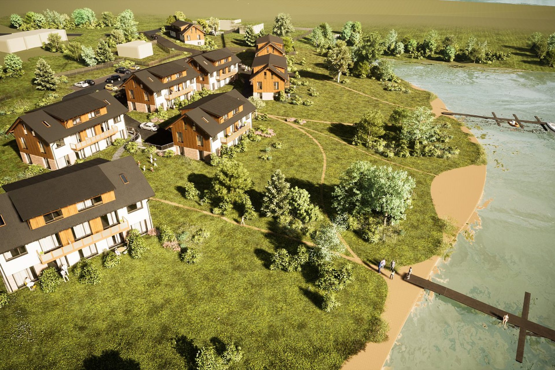 Developersky projekt Resort Malé Lipno 3