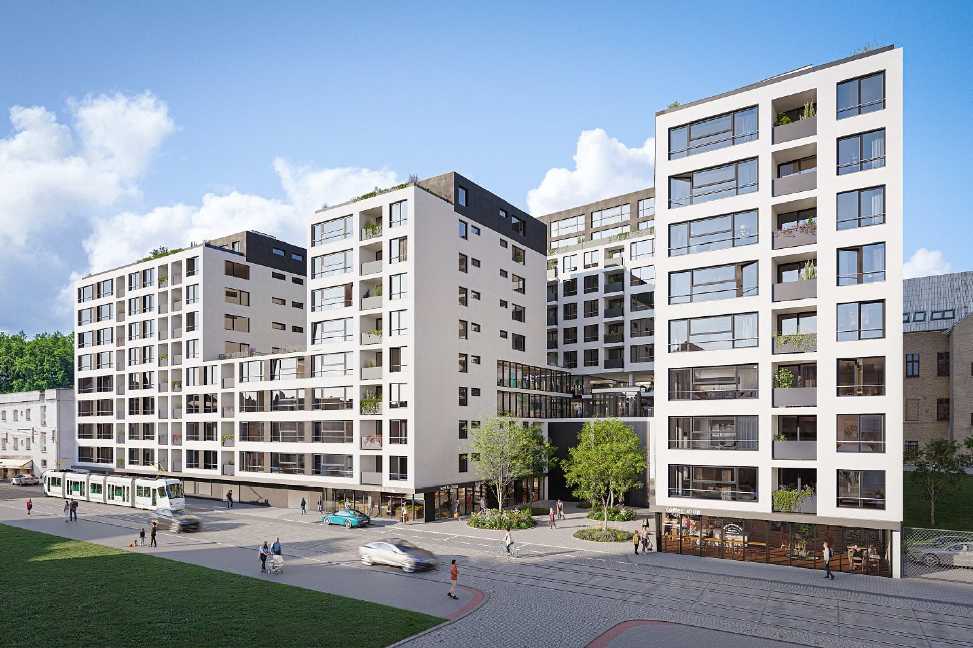 Developersky projekt Residence Promenáda 4
