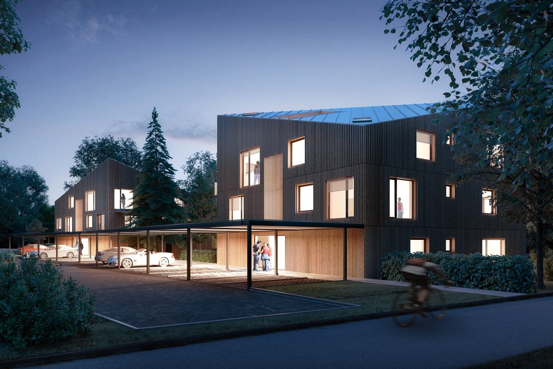 Developersky projekt Viladomy Kamenice 2