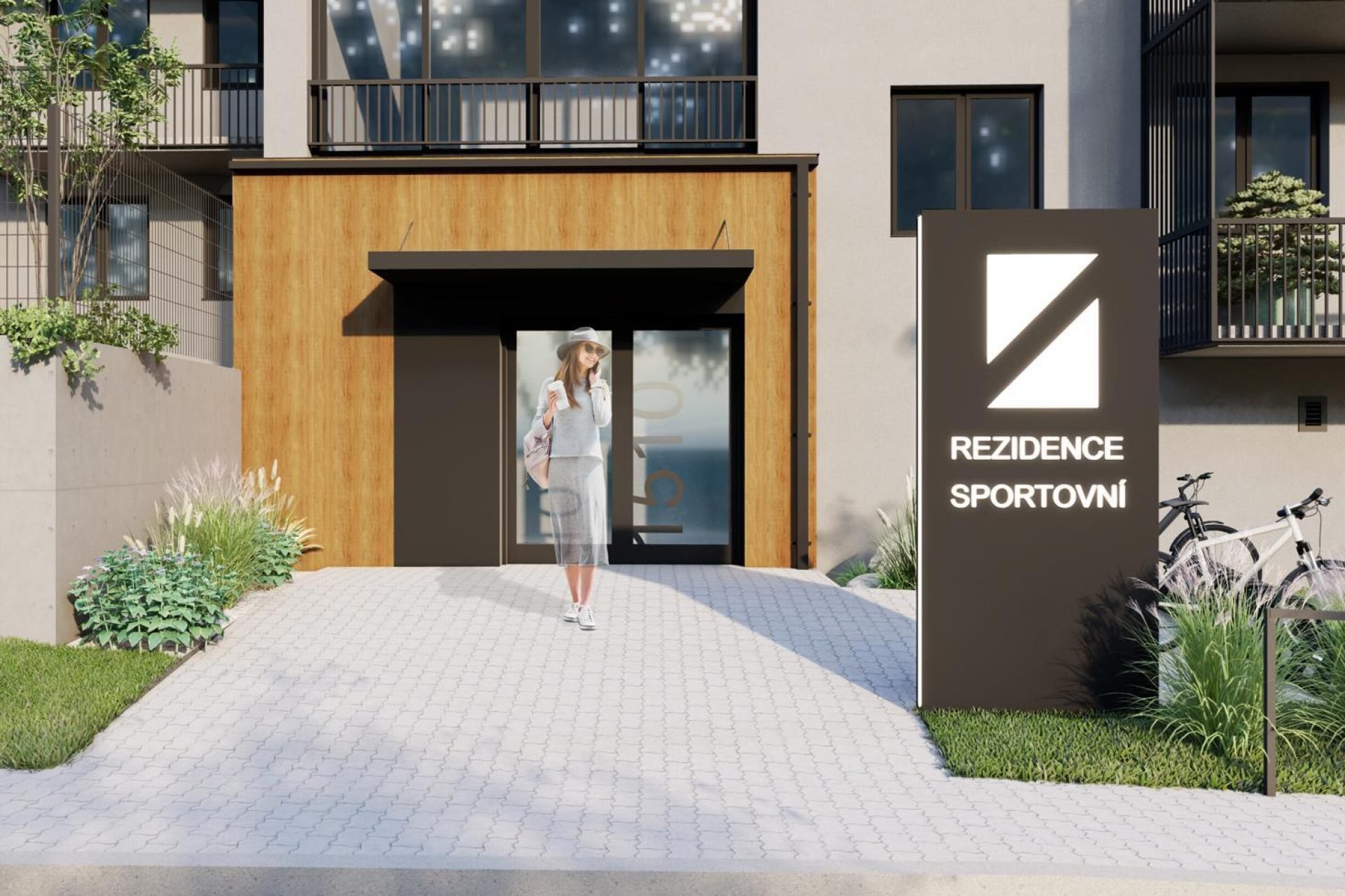 Developersky projekt Rezidence Sportovní 3