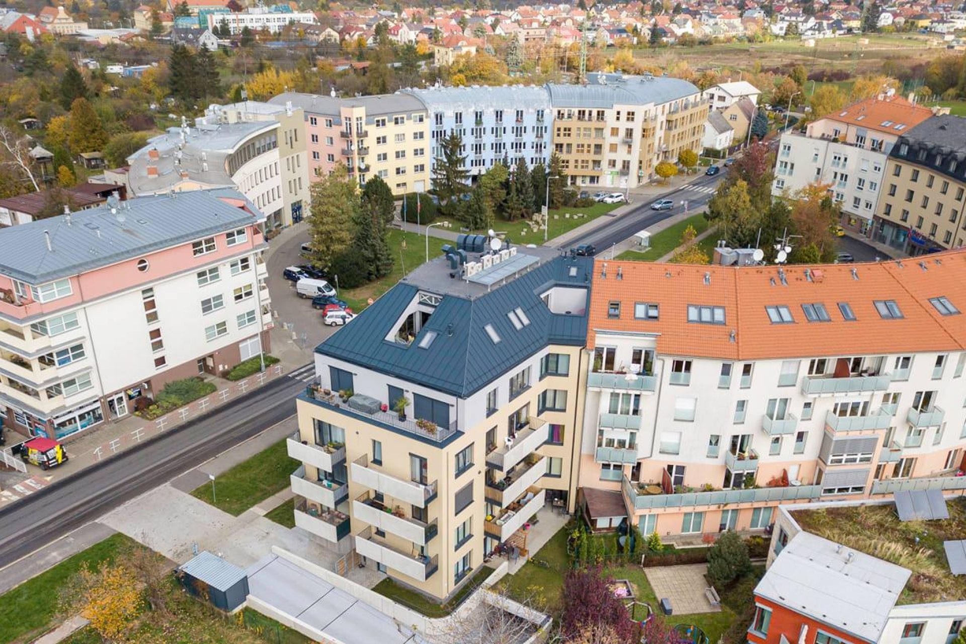 Developersky projekt Bytový dům Suchdolské náměstí II 2