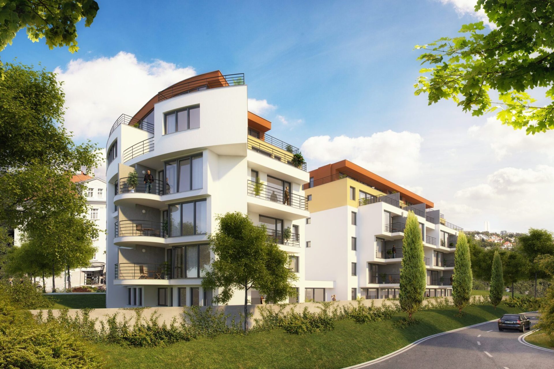 Developersky projekt Rezidence Na Hřebenkách