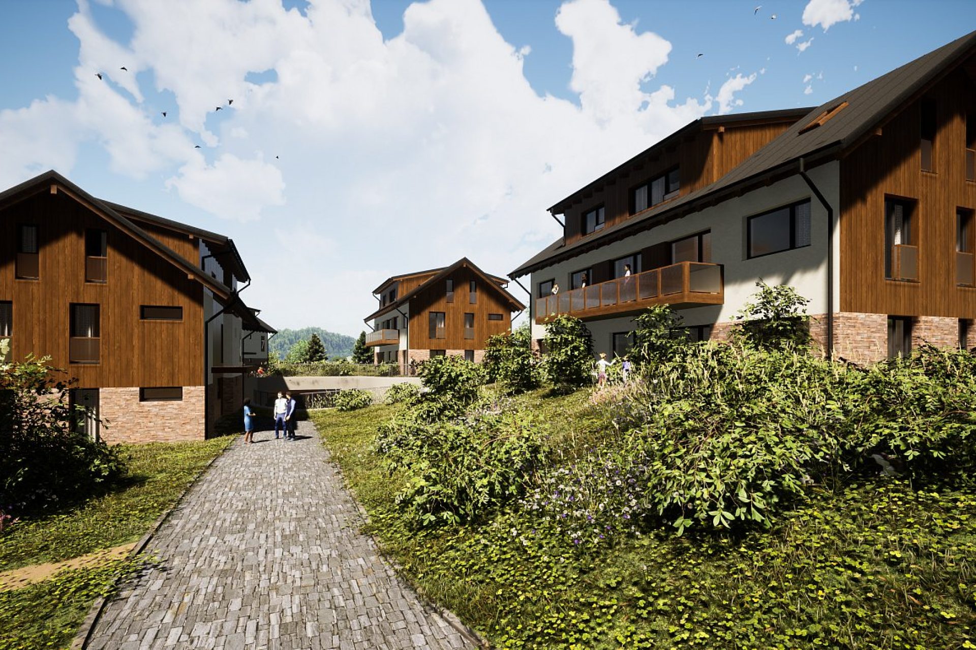 Developersky projekt Resort Malé Lipno