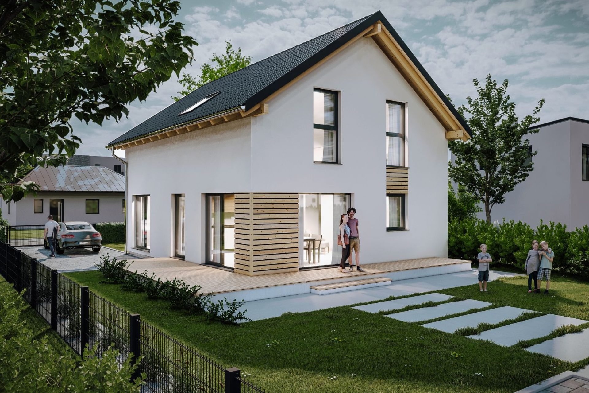 Developersky projekt Počapelské chalupy 2