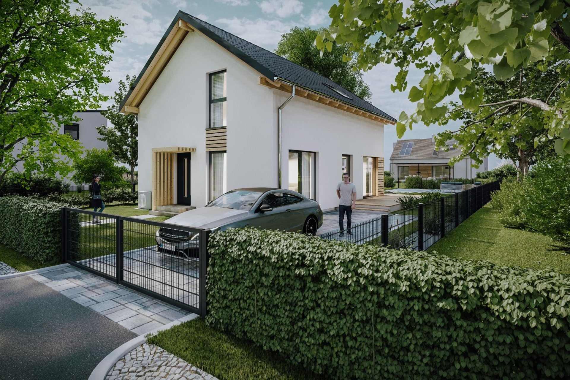 Developersky projekt Počapelské chalupy