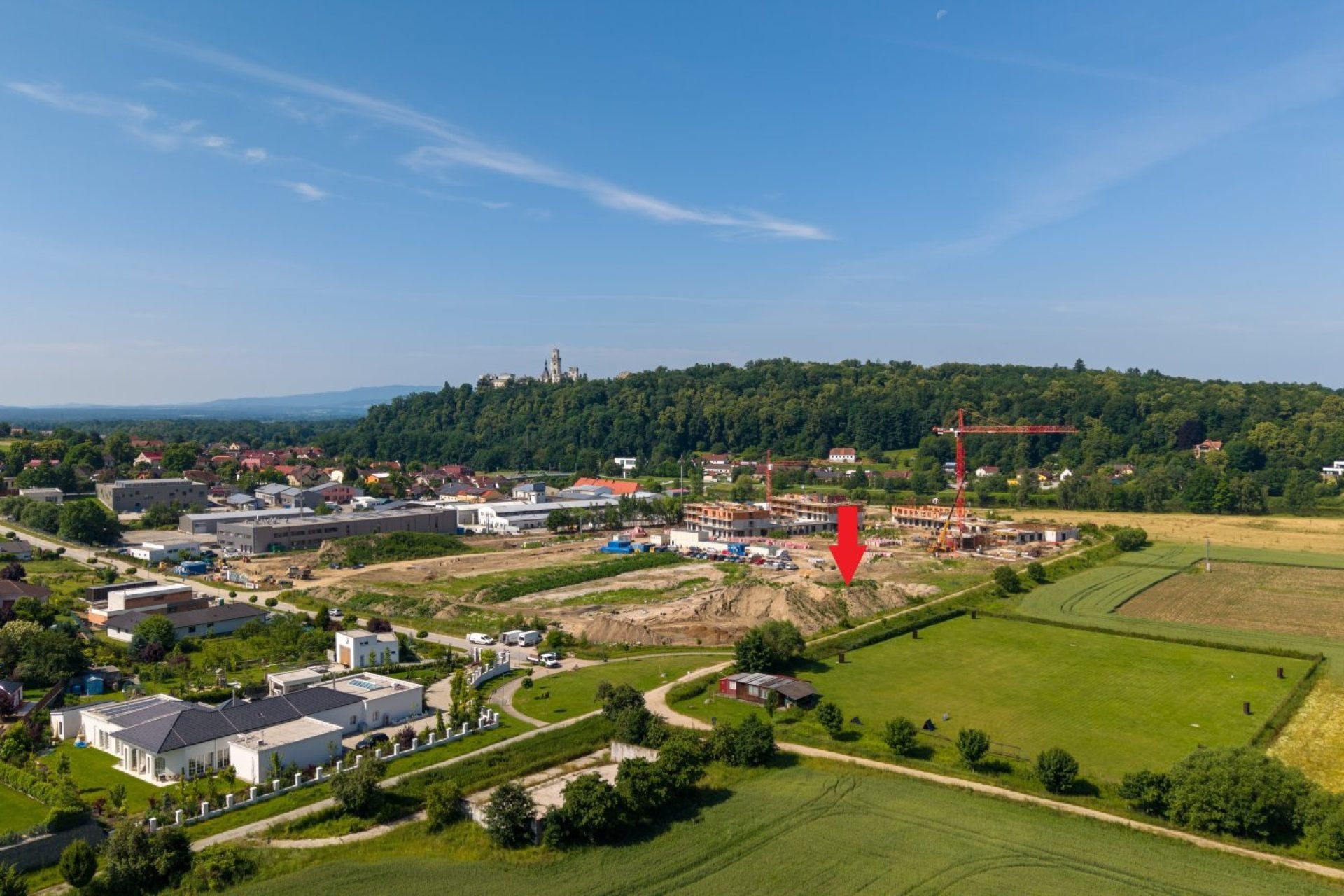 Developersky projekt Bydlení v Podzámčí