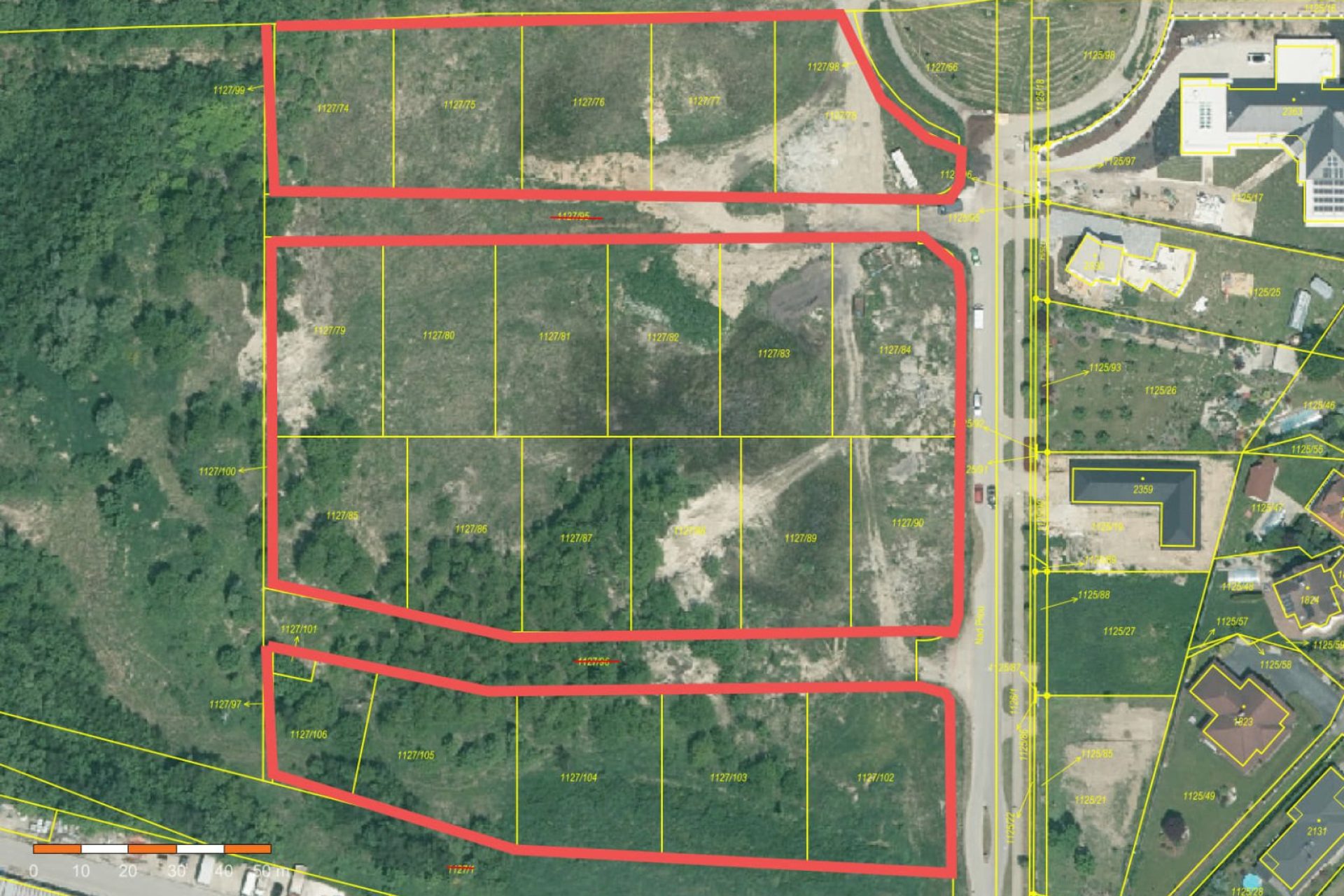 Developersky projekt Bydlení v Podzámčí 2