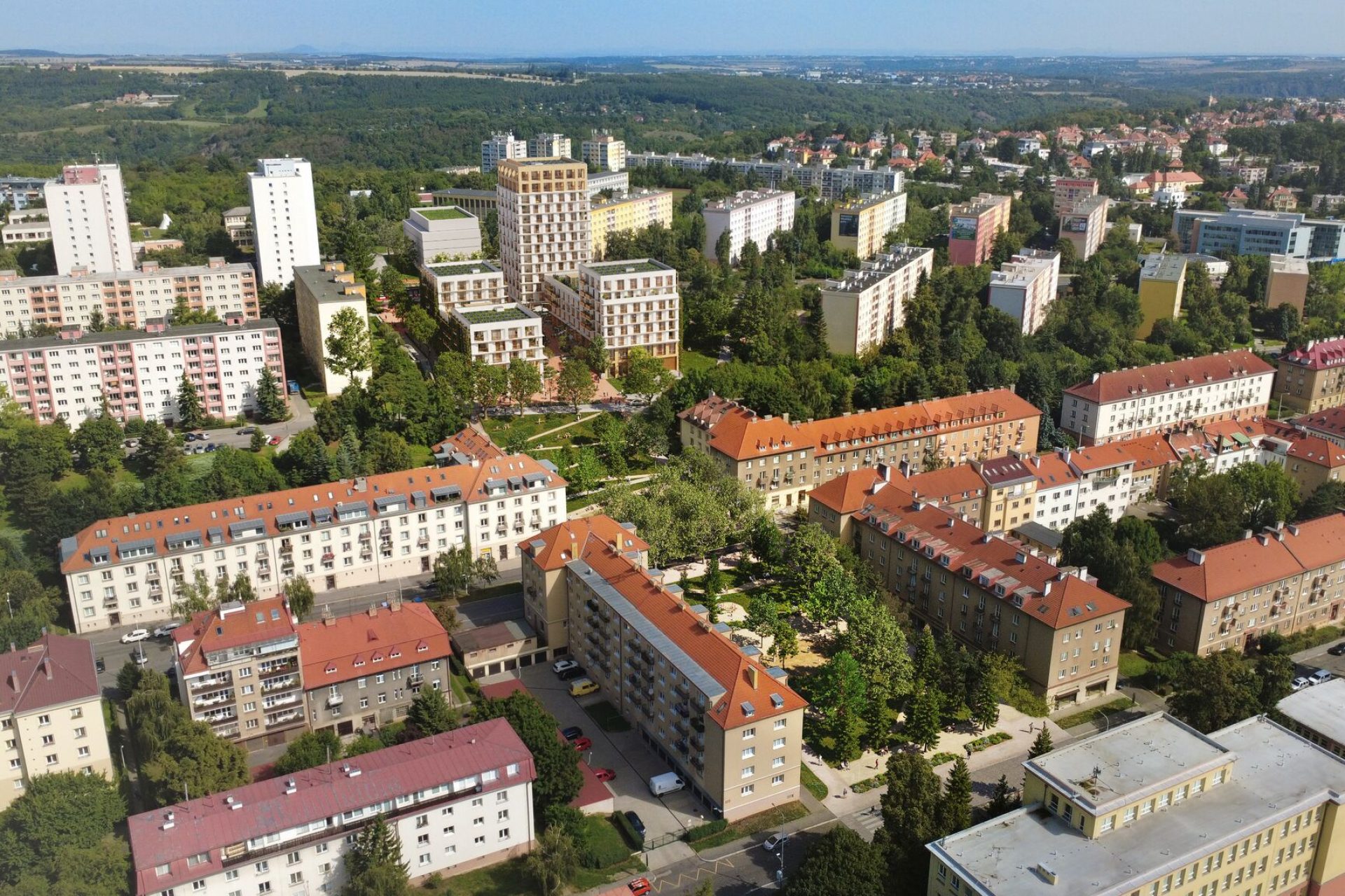 Developersky projekt Osa Červený Vrch 3