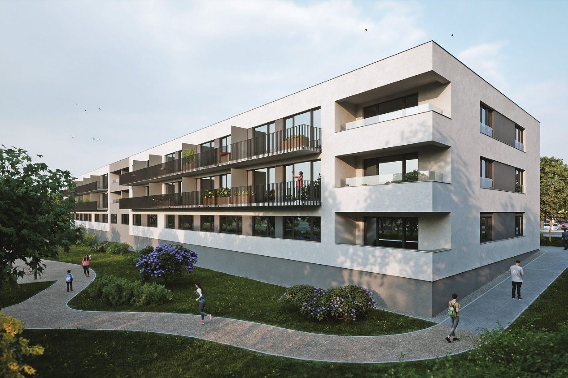 Developersky projekt Residence Pražská 3