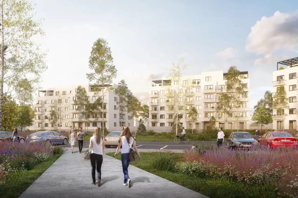 Developersky projekt Ekorezidence Braník