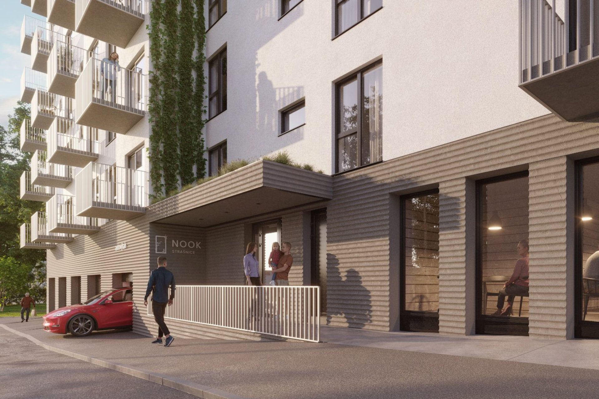 Developersky projekt NOOK Strašnice 2