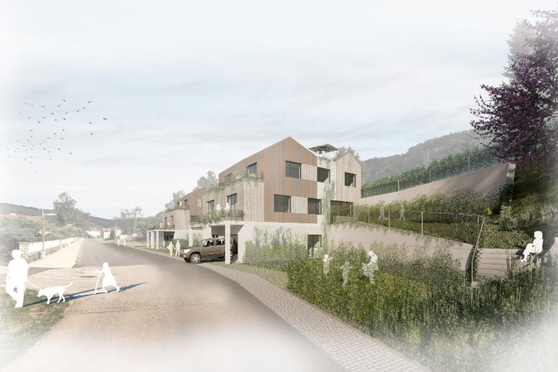 Developersky projekt Terasy Štěchovice
