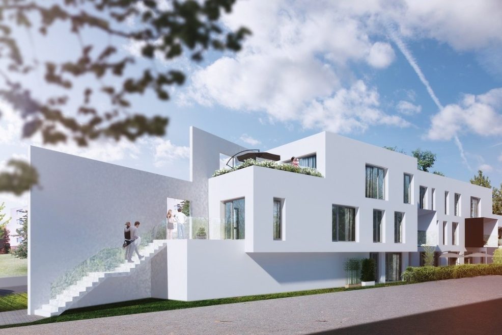 Developersky projekt Bytový dům Barvy