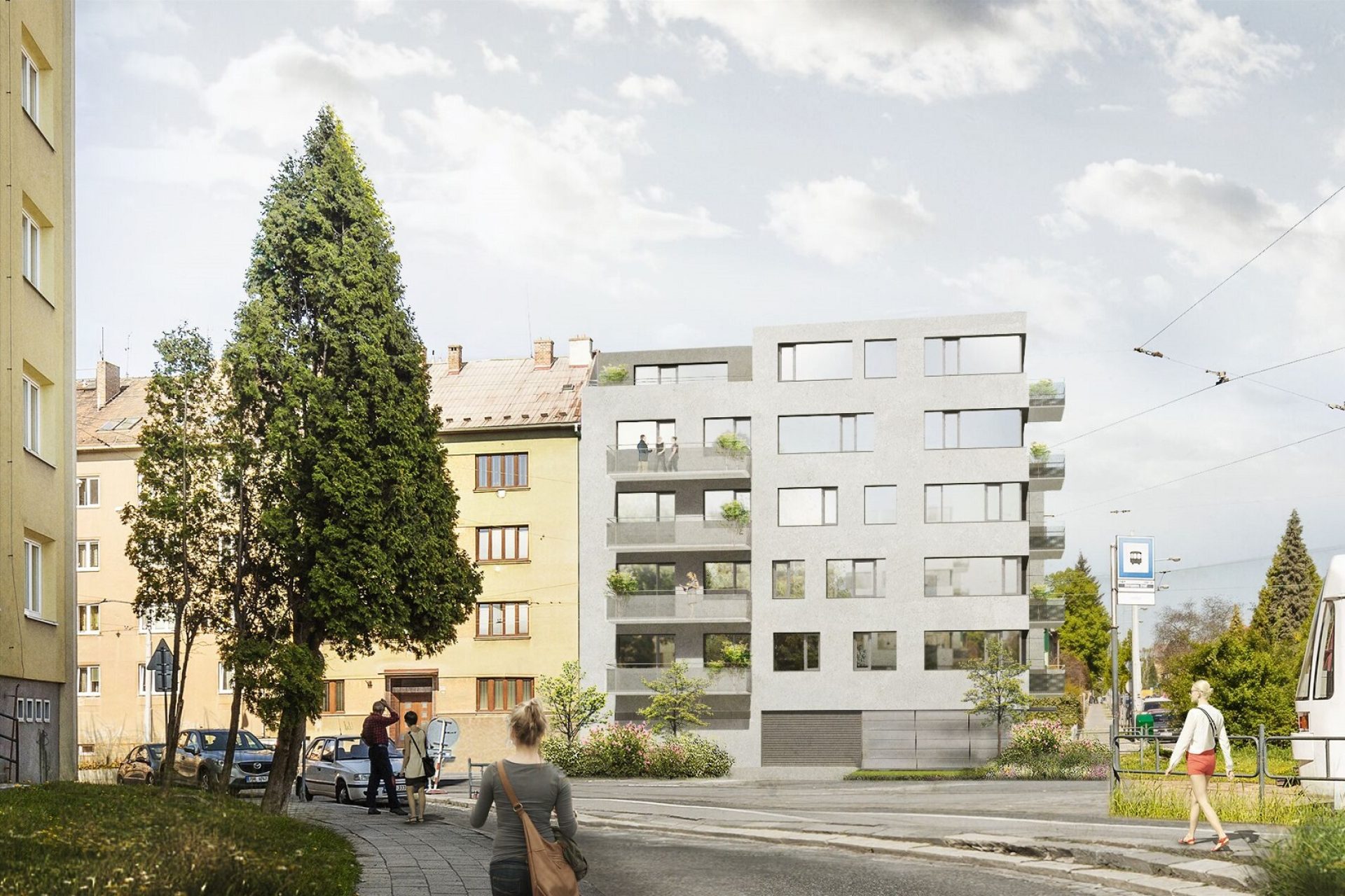 Developersky projekt Rezidence Merhautova 2
