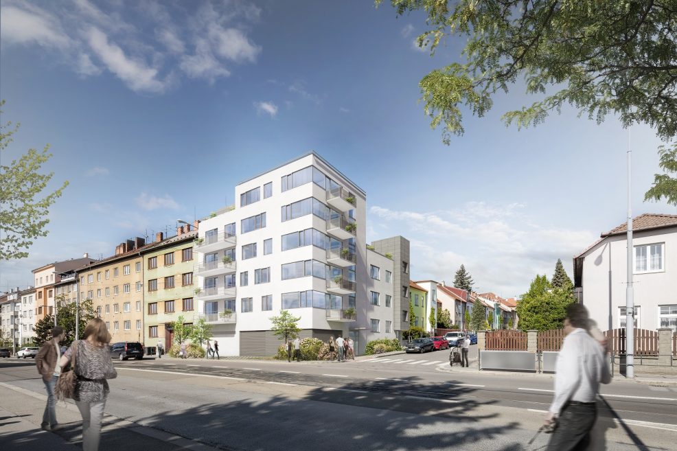 Developersky projekt Rezidence Merhautova