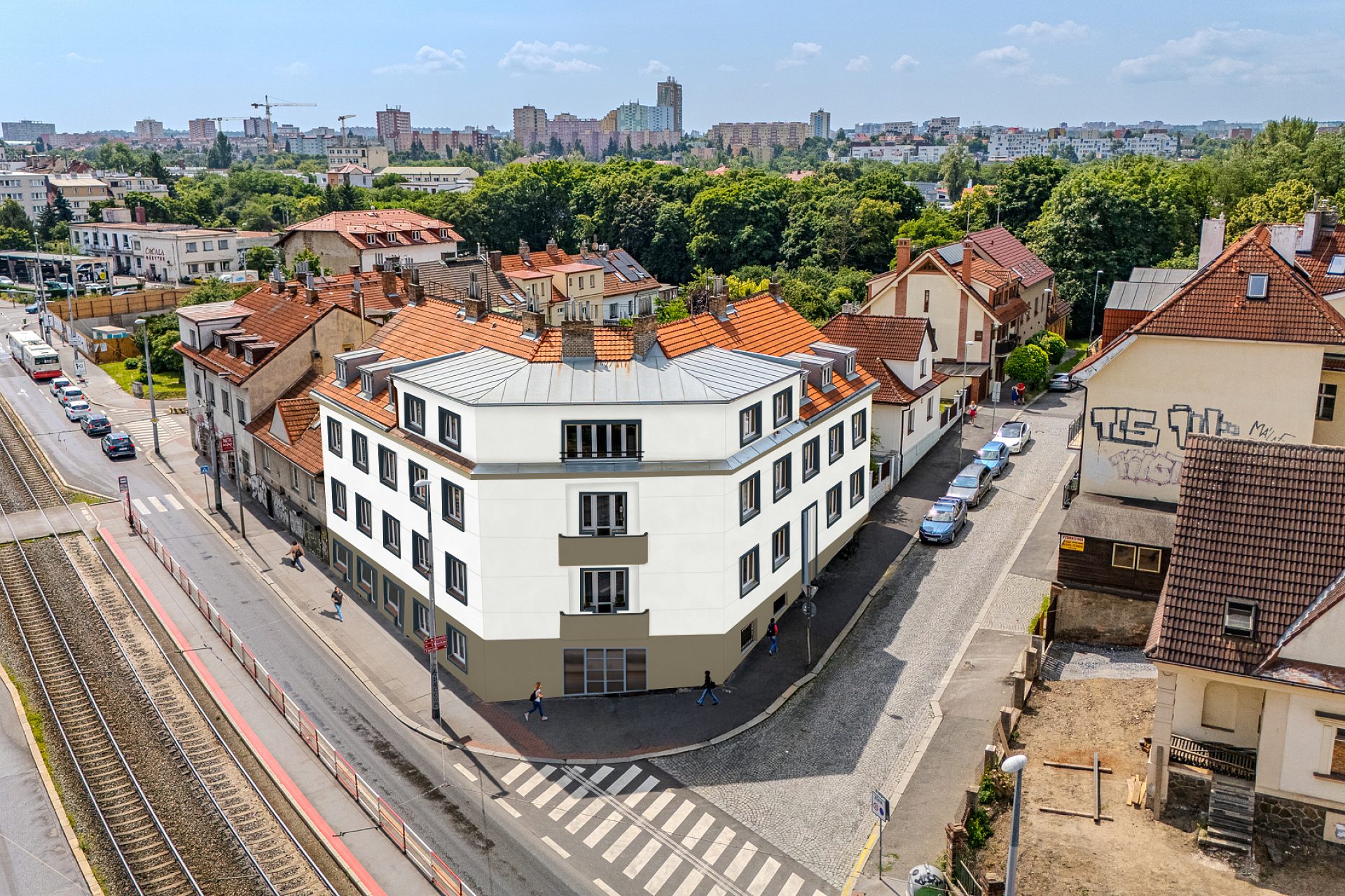 Developersky projekt Rezidence Gutovka 3