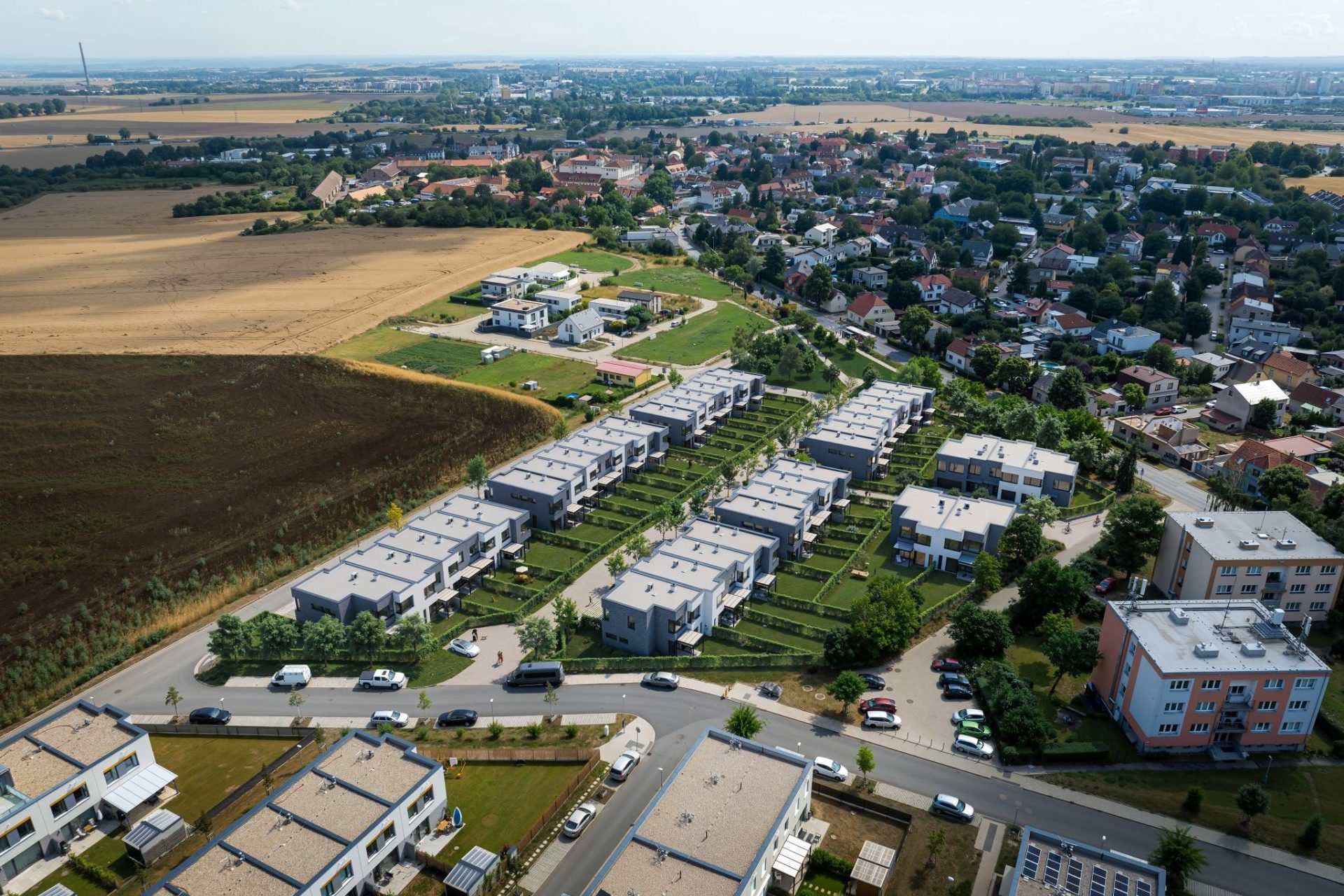 Developersky projekt Rodinné domy Ďáblice 4