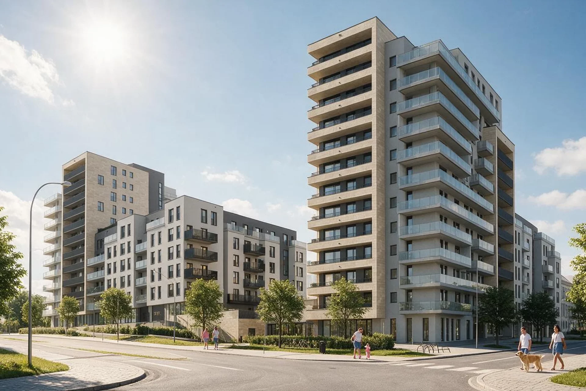 Developersky projekt Akropole Brno