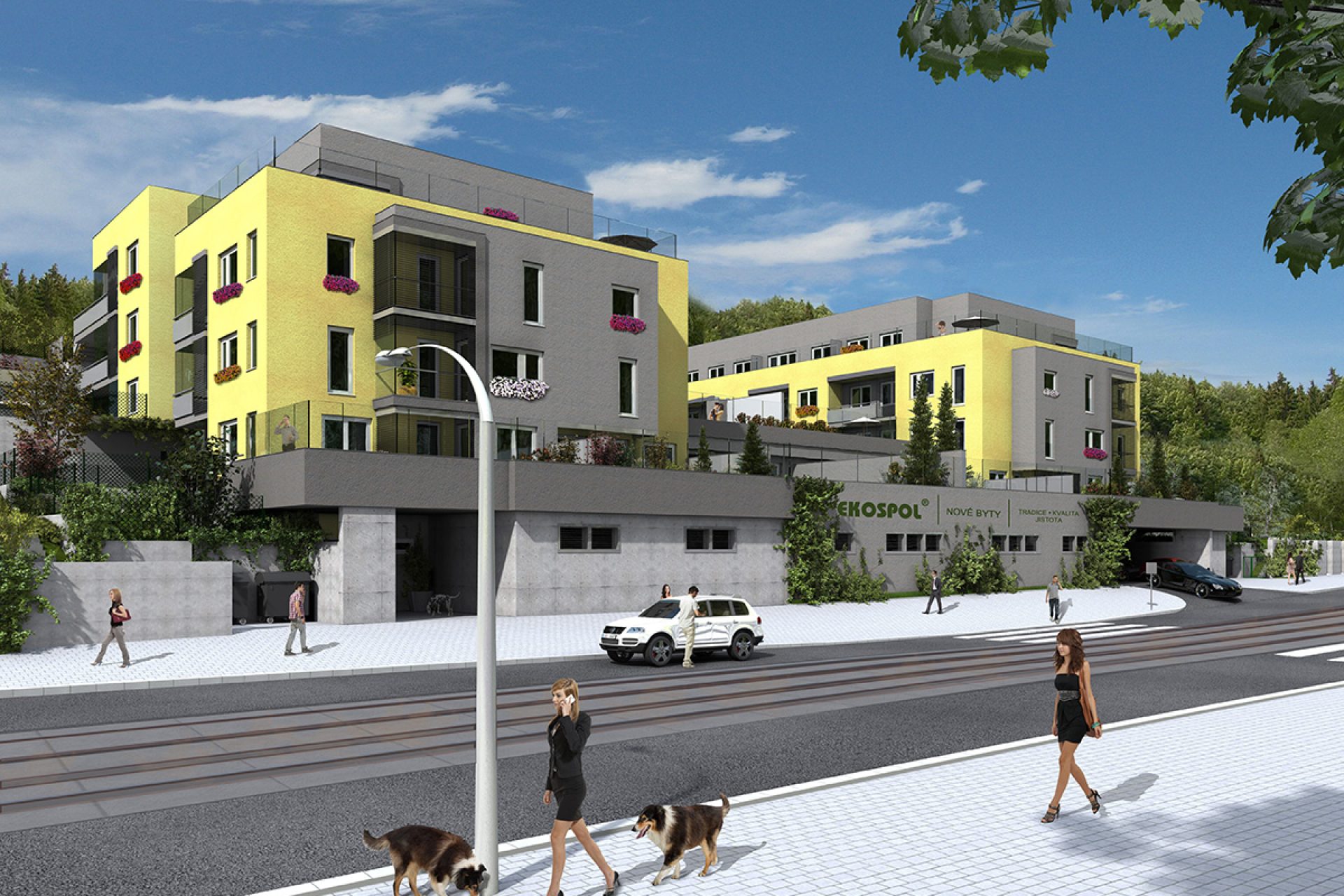 Developersky projekt Michelské Zahrady