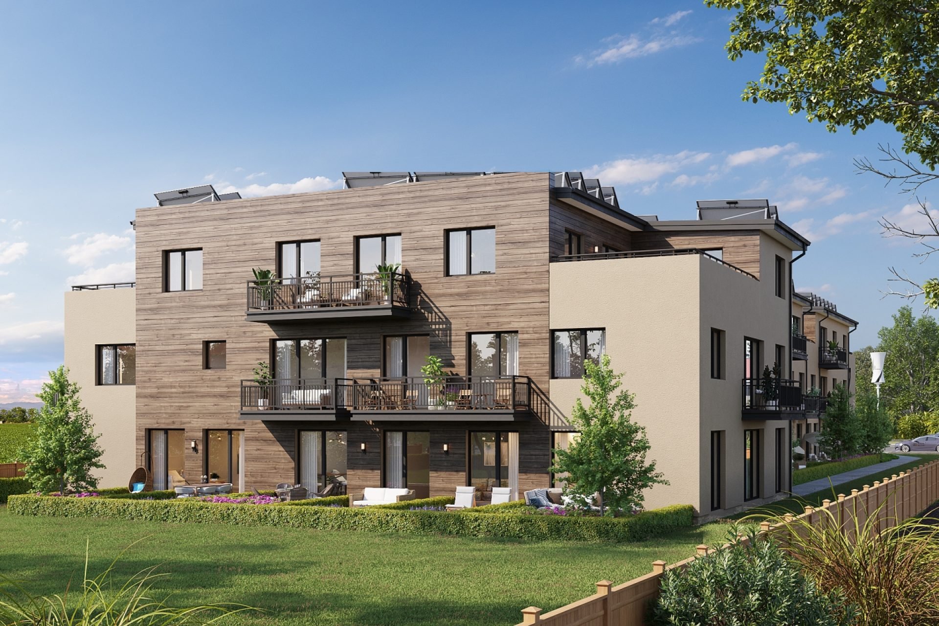 Developersky projekt Green Power Residence Nehvizdy 2