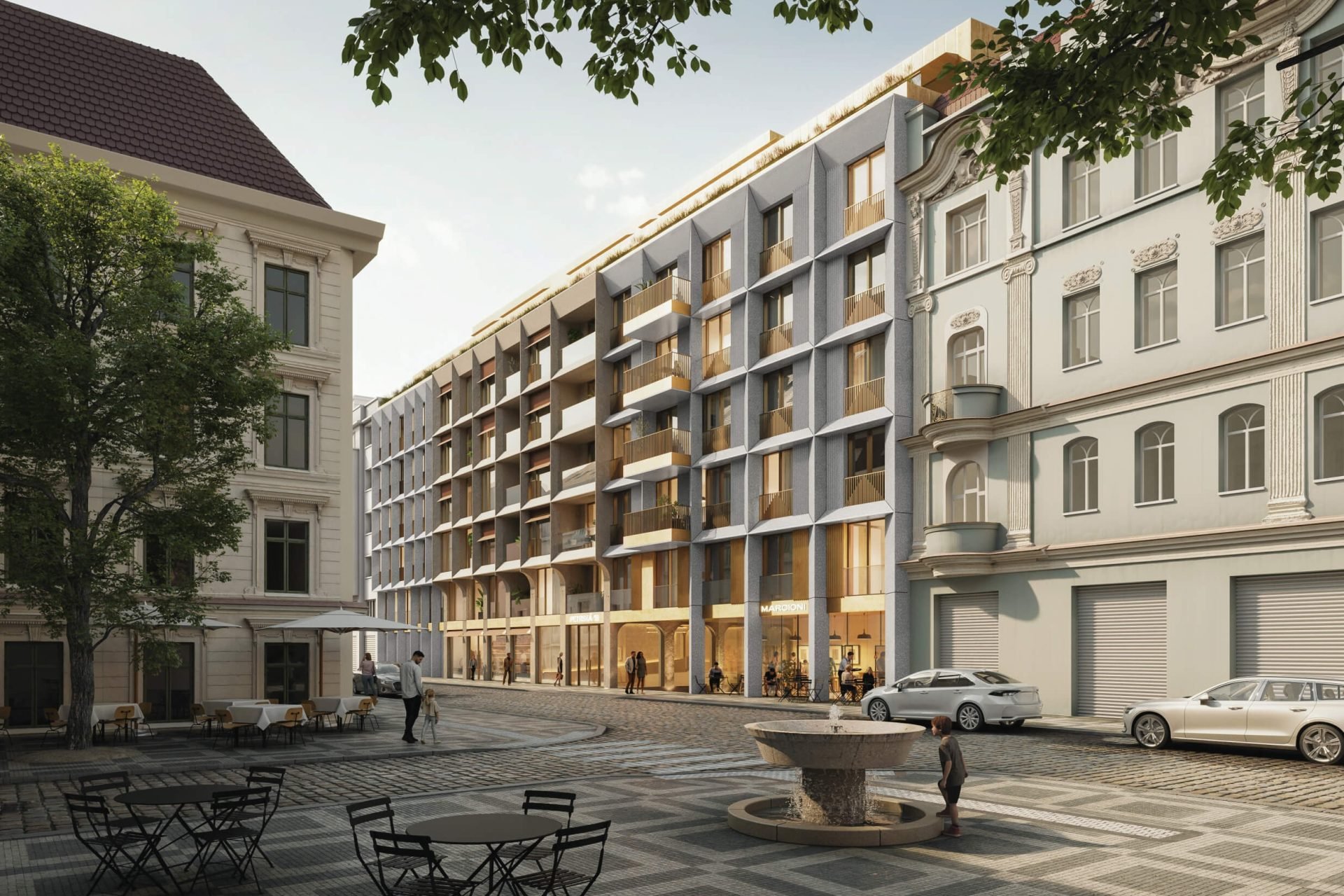 Developersky projekt Petrská 18