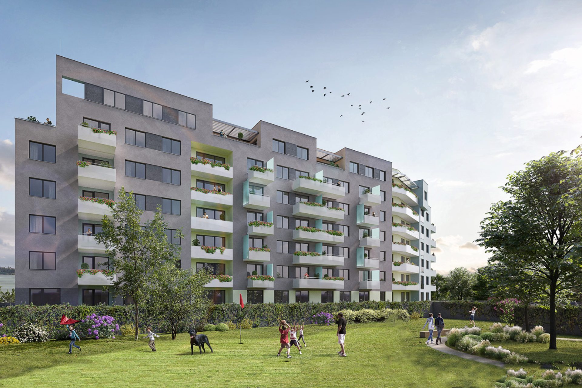 Developersky projekt Ekorezidence Hodkovičky 2