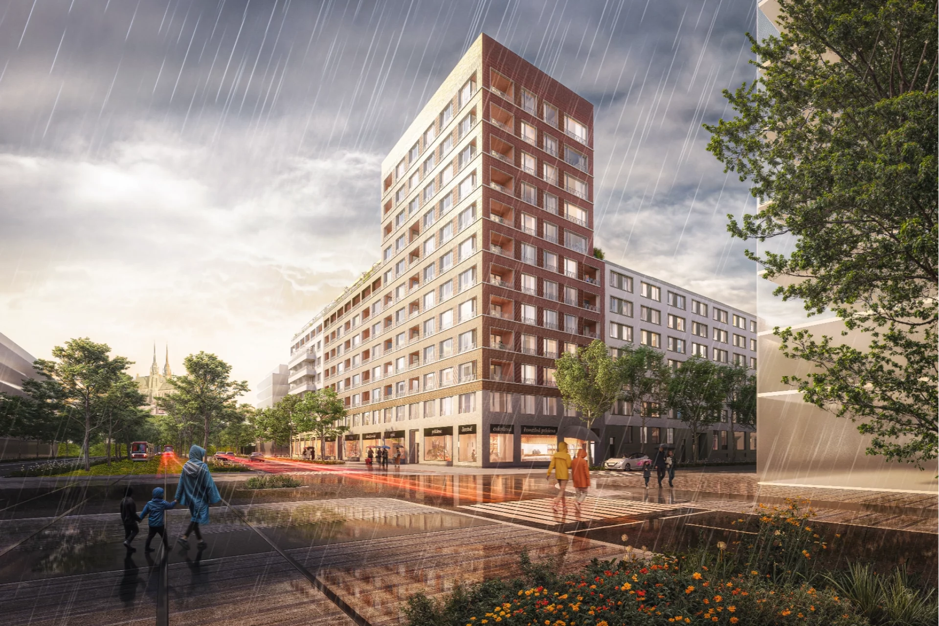 Developersky projekt Bulvár Trnitá 2