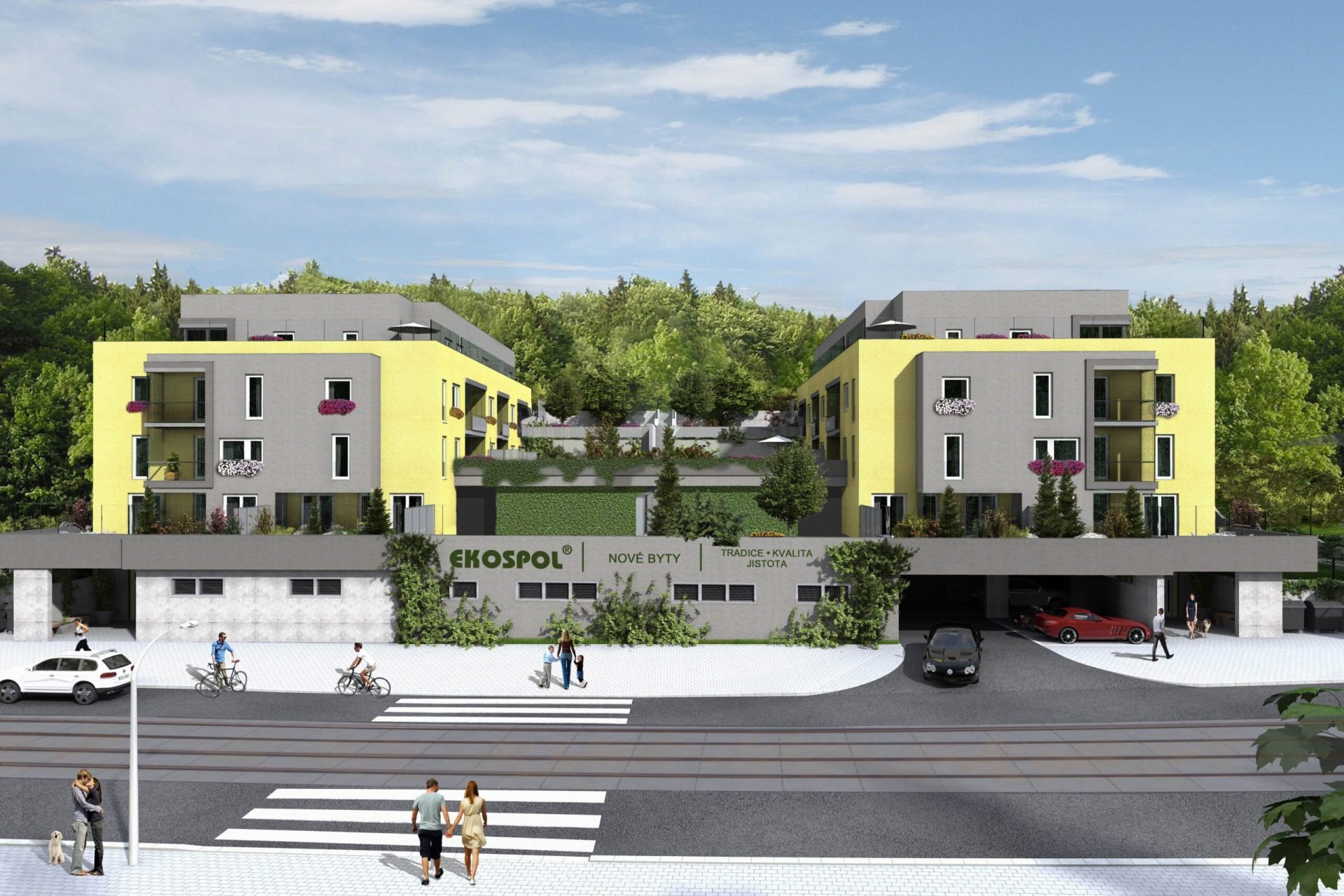 Developersky projekt Michelské Zahrady 3