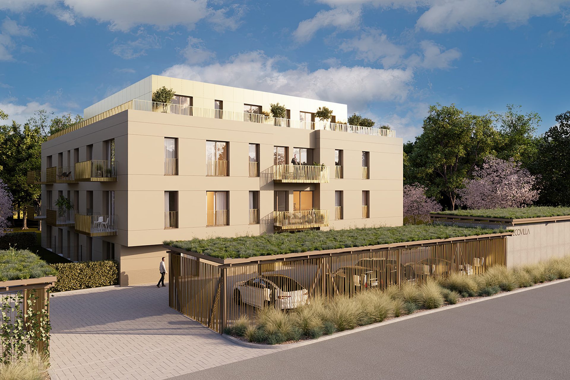 Developersky projekt ECOVILLA Uhříněves 2