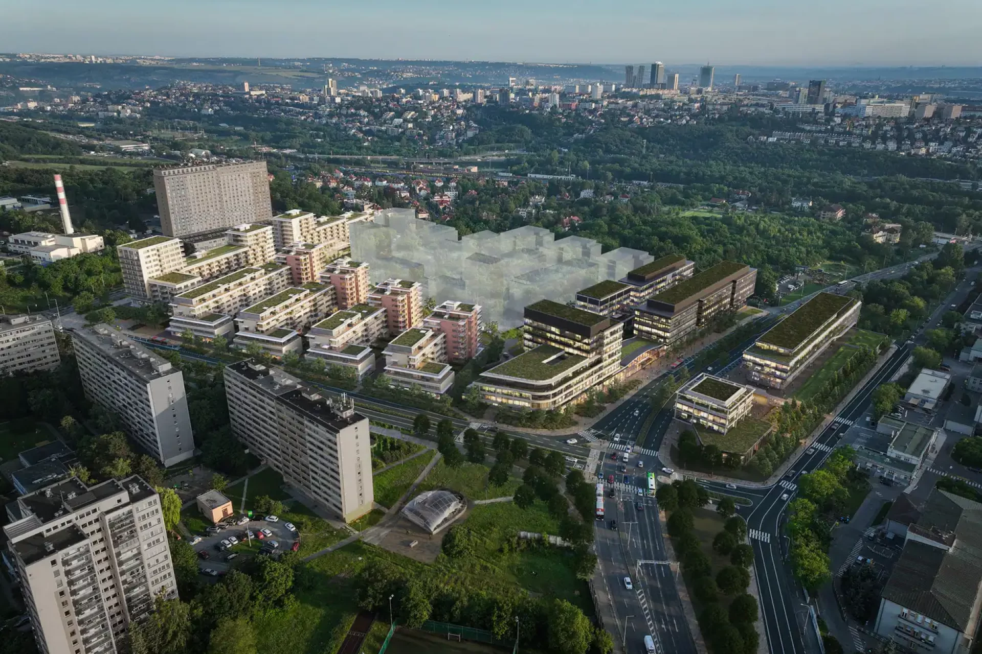 Developersky projekt Nová Krč 3