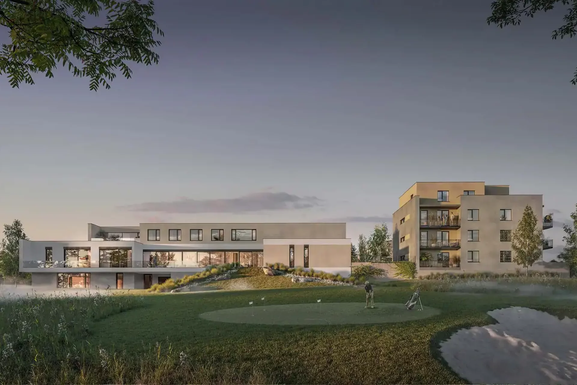 Developersky projekt Prague City Golf Apartments 2