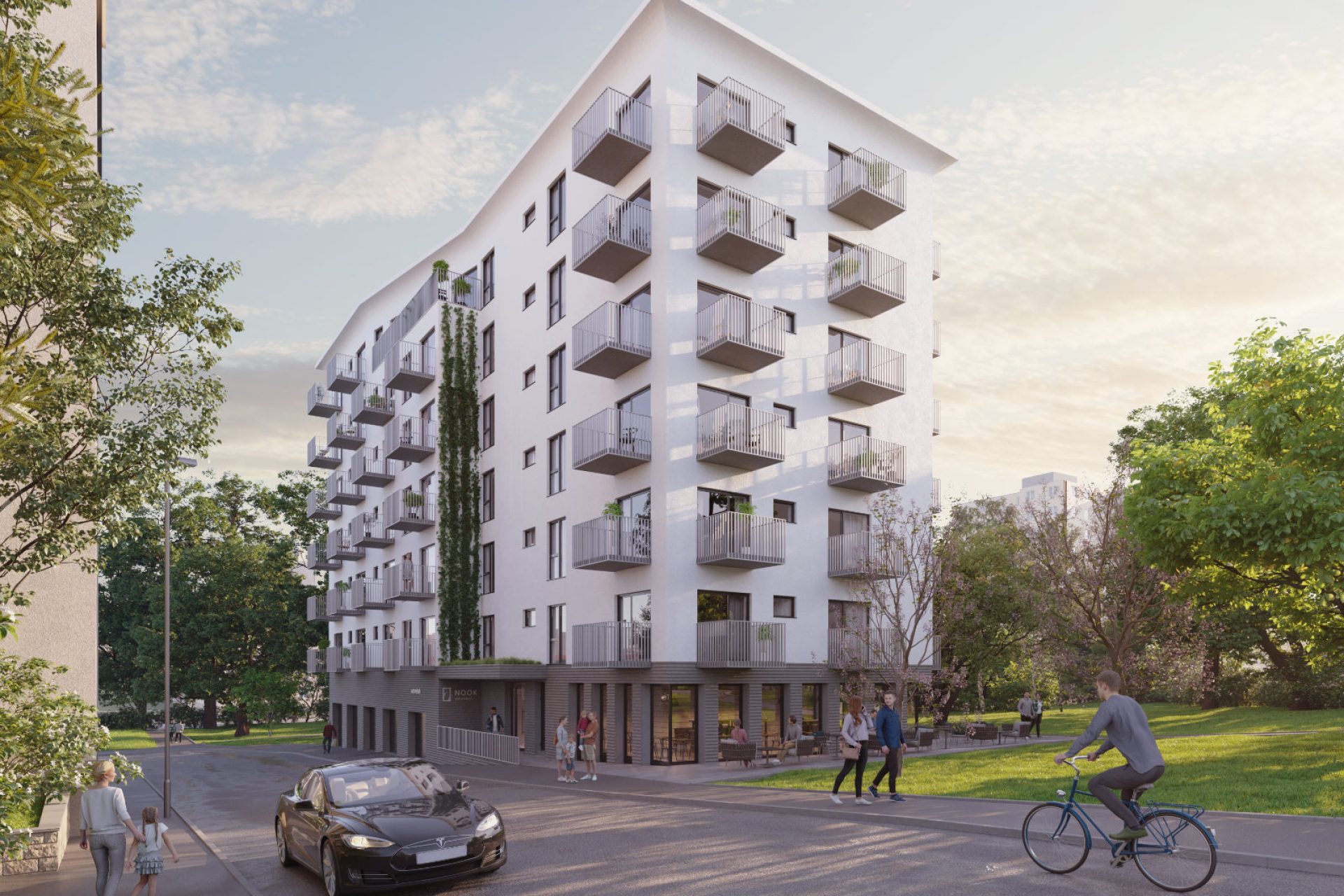 Developersky projekt NOOK Strašnice 3