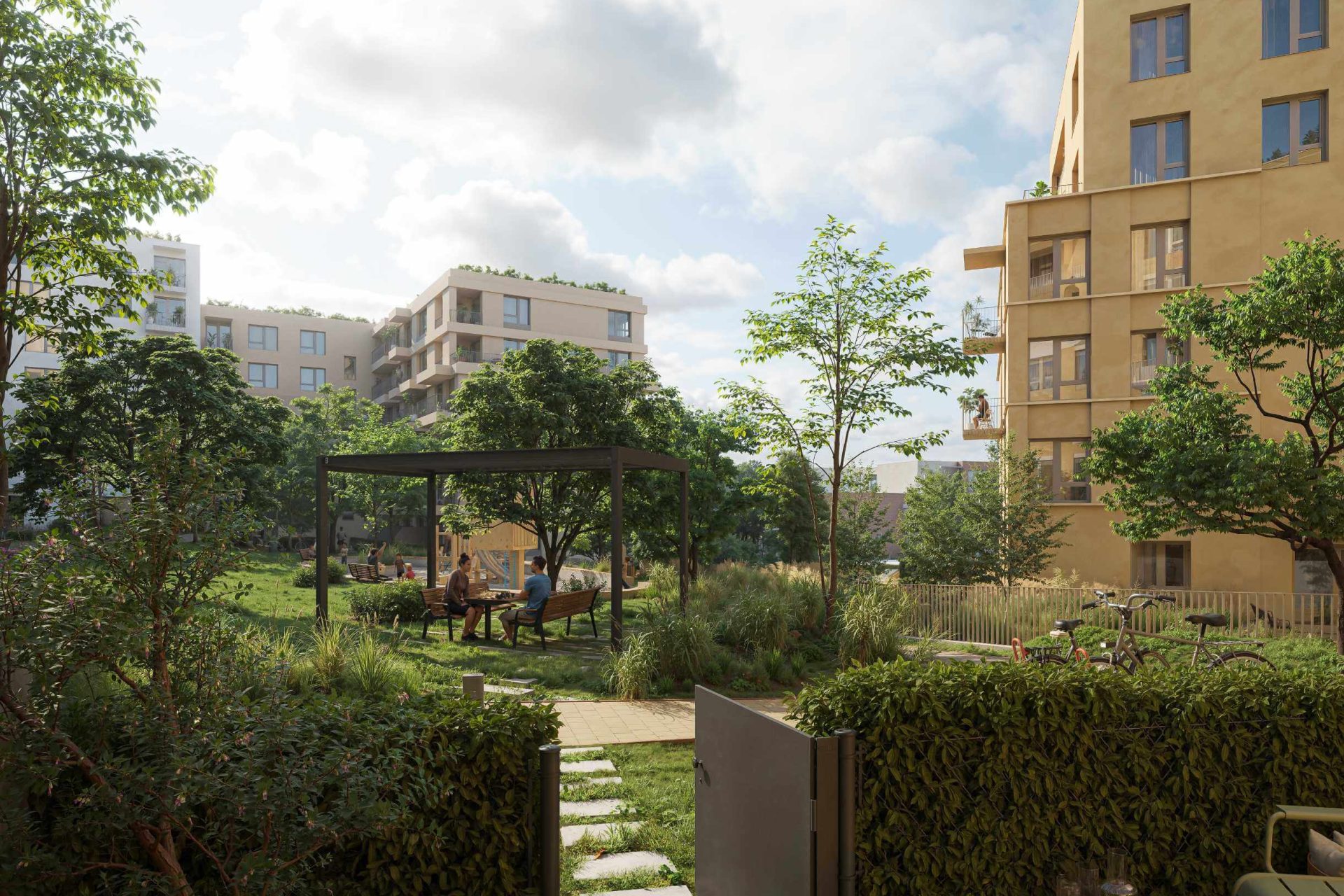 Developersky projekt Dvory Vysočany 2