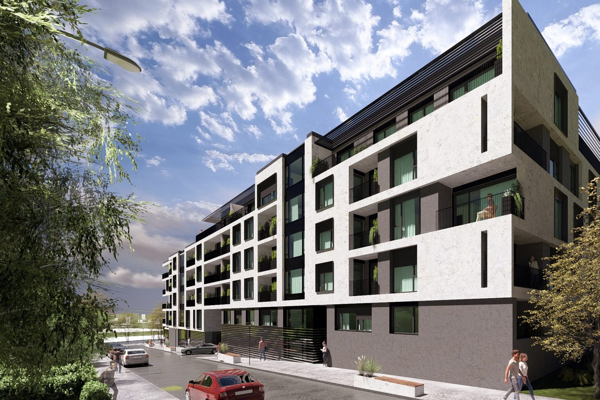 Developersky projekt Rezidence Hausmannova 4